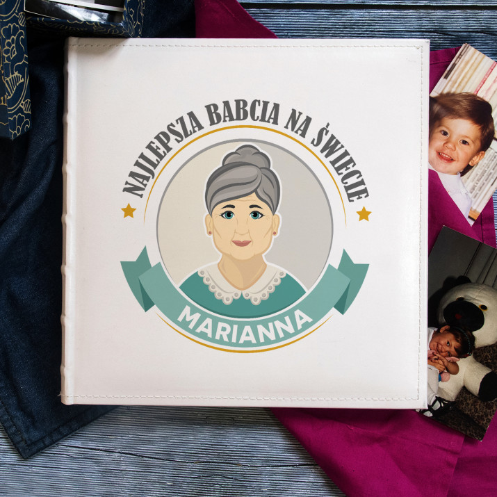 Babunia - Personalizowany Album na zdjęcia